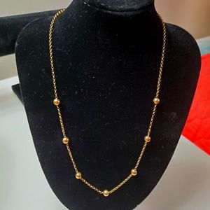 Necklace yellow gold 14kt.